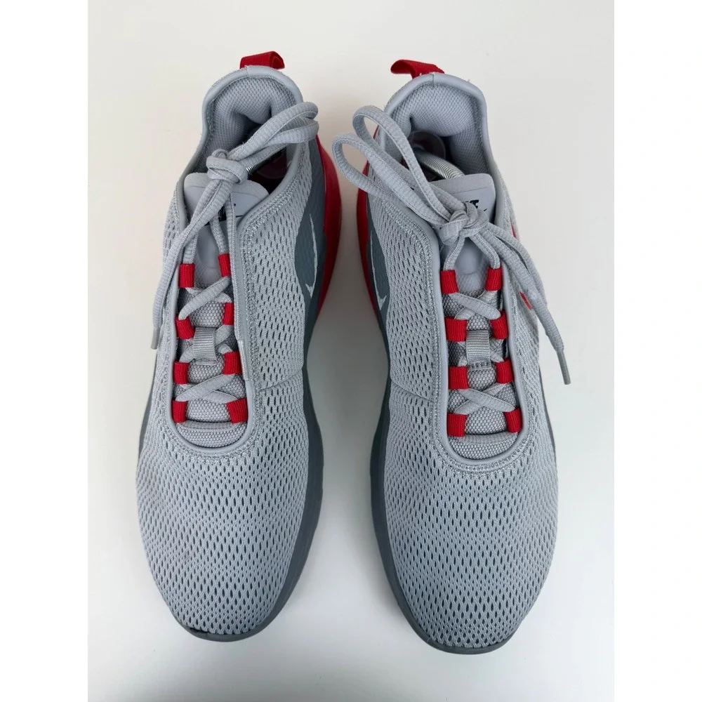 Nike Mens Mesh Running Shoes Air Max Motion 2 Size 12 Gray Red CI7589-001